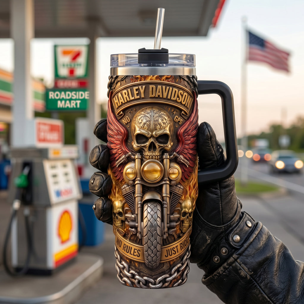 HLDV 40oz Tumbler With Handle LDQ1